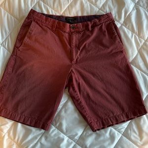 Banana Republic 100% cotton red shorts - size 34